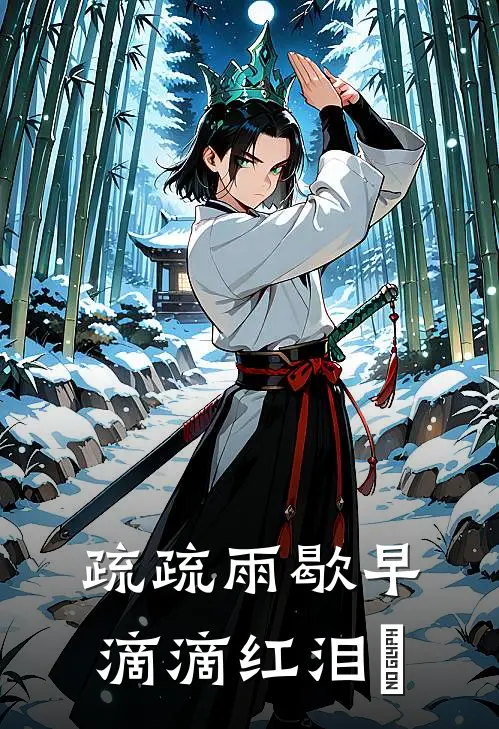 疏疏雨歇早 滴滴红泪妸