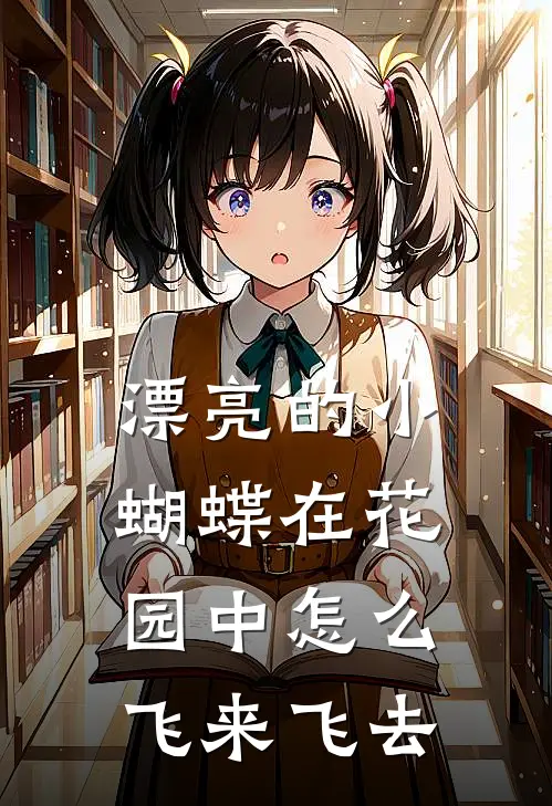 漂亮的小蝴蝶在花园中怎么飞来飞去