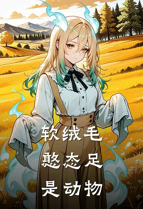 软绒毛,憨态足是动物