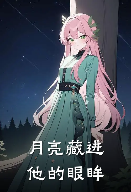 月亮藏进他的眼眸