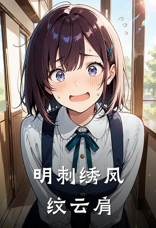 明刺绣凤纹云肩