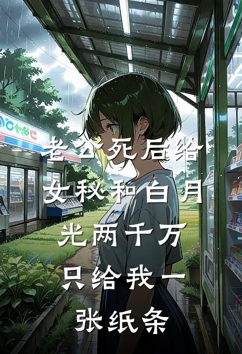 老公死后给女秘和白月光两千万，只给我一张纸条